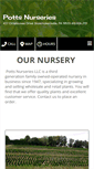 Mobile Screenshot of pottsnurseriespa.com
